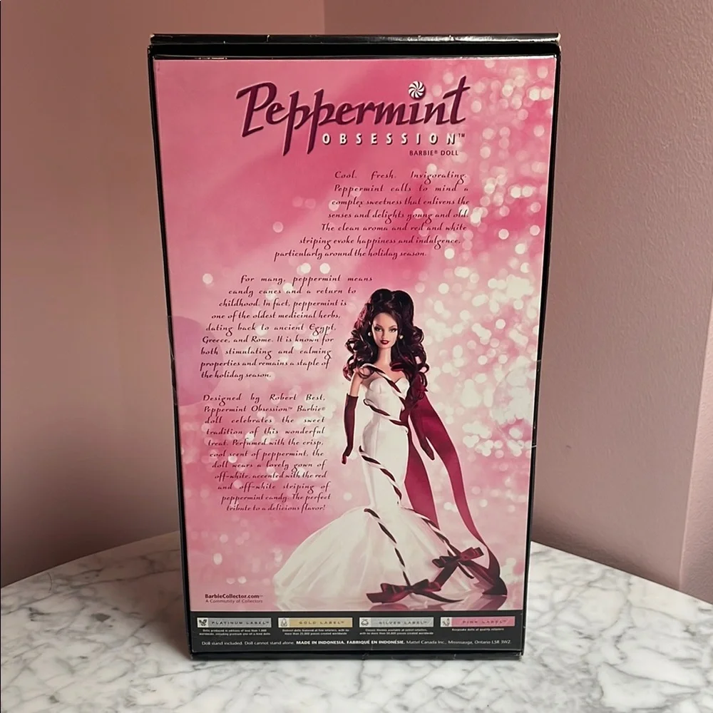 2005 Barbie Collector Peppermint Obsession Doll - Picture 4 of 6